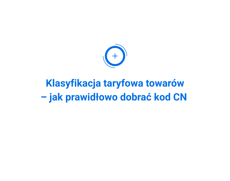 Klasyfikacja taryfowa towarów