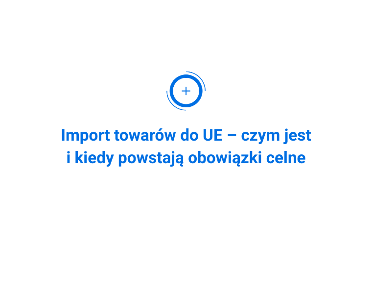 Import towarów