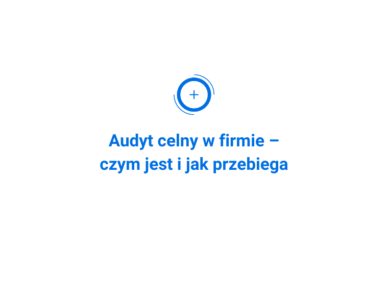 Audyt celny
