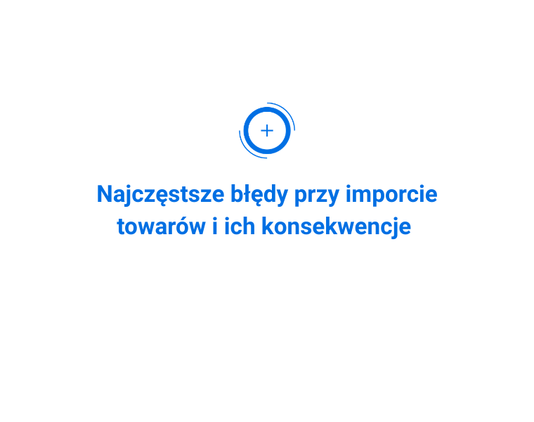 błędy w imporcie