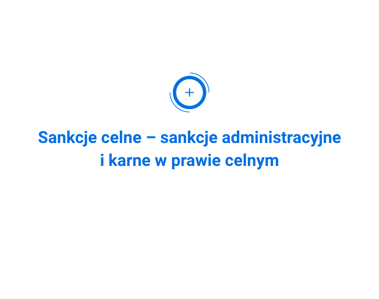 Sankcje celne