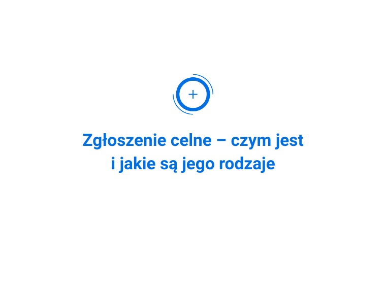 Zgłoszenie celne